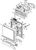Part Location Diagram of WD34X0802 GE INSERT ESC