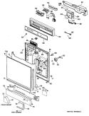 Part Location Diagram of WD31X0304 GE USE GEH WD31X304