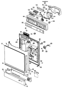 Part Location Diagram of 31-3564 GE DW MINI-MANU