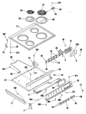 Part Location Diagram of WB34K5055 GE WIRE COVER
