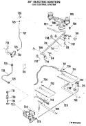 Part Location Diagram of WB21X424 GE CONTROL-REGULATOR