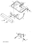 Section Diagram and Parts List for JGBS02EN1  General Electric Range
