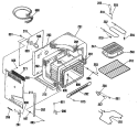 Part Location Diagram of WB02K5122 GE USE GEH WB2K5122