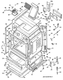Part Location Diagram of WB24K0010 GE SWITCH LATCH