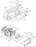 Part Location Diagram of WB36K5060 GE BACKGUARD END CAP-LT