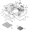 Section Diagram and Parts List for JTP11WP  General Electric Range
