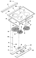 Part Location Diagram of WB34K5119 GE LIGHT BARRIER