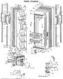 Part Location Diagram of WR78X8234 GE USE GEH WR2X7781