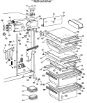Part Location Diagram of WR72X0163 GE USE GEH WR72X163