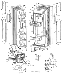 Part Location Diagram of WR78X8449 GE USE GEH WR78X8564