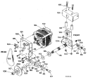 Section Diagram and Parts List for GCG1000-03  General Electric Trash Compactor