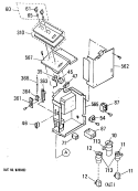 Section Diagram and Parts List for AZC206DBV3  General Electric Air Conditioner