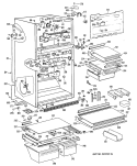 Part Location Diagram of WR17X2865 GE TRIM FRAME VP
