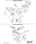 CABINET FRONT ASSEMBLY Diagram and Parts List for DDG7187RAL  General Electric Dryer
