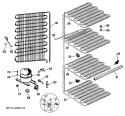Part Location Diagram of WR84X5007 GE CONDENSER EXT