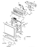 Part Location Diagram of 31-3572 GE DW MINI-MANU