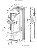 Part Location Diagram of 49-6619 GE Manual, Use And Care