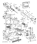 Part Location Diagram of WR21X0184 GE USE GEH WR21X184