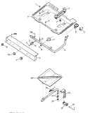 Section Diagram and Parts List for JGBS15GER3  General Electric Range