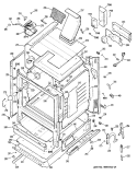 Part Location Diagram of WB13K0005 GE USE GEH WB13K5