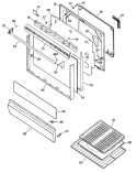 Part Location Diagram of WB55K0007 GE USE GEH WB55K7