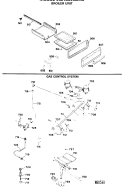 BROILER UNIT Diagram and Parts List for JGHC60GEN6  General Electric Range