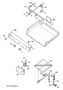 Section Diagram and Parts List for JGBS16GEP3  General Electric Range