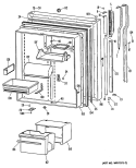 Part Location Diagram of WR22X0451 GE USE GEH WR22X451