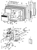 Part Location Diagram of 31-5737 GE TECHNICAL DATA SHEET