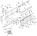 Section Diagram and Parts List for JB578GP1  General Electric Range