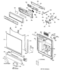Part Location Diagram of WD34X0856 GE USE GEH WD34X856