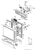 Part Location Diagram of WD21X0748 GE USE GEH WD21X748
