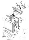 Part Location Diagram of 31-4108 GE PM SHEET MINI MANUAL