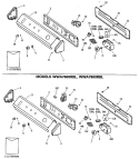 Part Location Diagram of WH42X2245 GE SWITCH TRIM