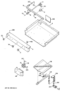 Part Location Diagram of WB28K0086 GE USE GEH WB28K86