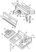Part Location Diagram of WB07K0194 GE TRIM CONTROL