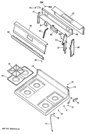 Part Location Diagram of SR4074 GE PM MANUAL MINI
