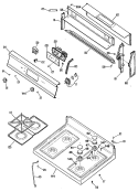 Part Location Diagram of WB29K0024 GE WB29K61