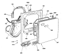 Section Diagram and Parts List for DDE8500RCM  General Electric Dryer