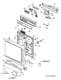 Part Location Diagram of 31-3525 GE INSTALL INST