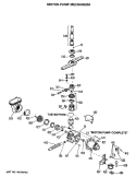 Part Location Diagram of WD34X0901 GE USE GEH WD34X901