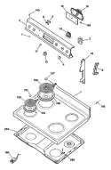 Section Diagram and Parts List for JBS16*R2  General Electric Range