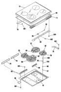 Part Location Diagram of WB36K5125 GE LIGHT BARRIER (9592993 ONLY)