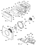 Section Diagram and Parts List for ZEK736GP2BG  General Electric Wall Oven