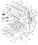Part Location Diagram of WB62K5032 GE WHITE