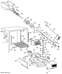 Part Location Diagram of WR38X1268 GE TRIM SHELF