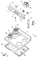 Section Diagram and Parts List for JBS16*R3  General Electric Range