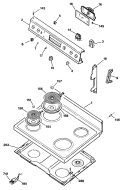 Part Location Diagram of WB36X5690 GE TRIM & BRACKET Assembly