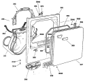 Section Diagram and Parts List for DDG9680RCMWW  General Electric Dryer