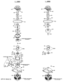 2 - SPEED Diagram and Parts List for WWC8400PBL  General Electric Washer
